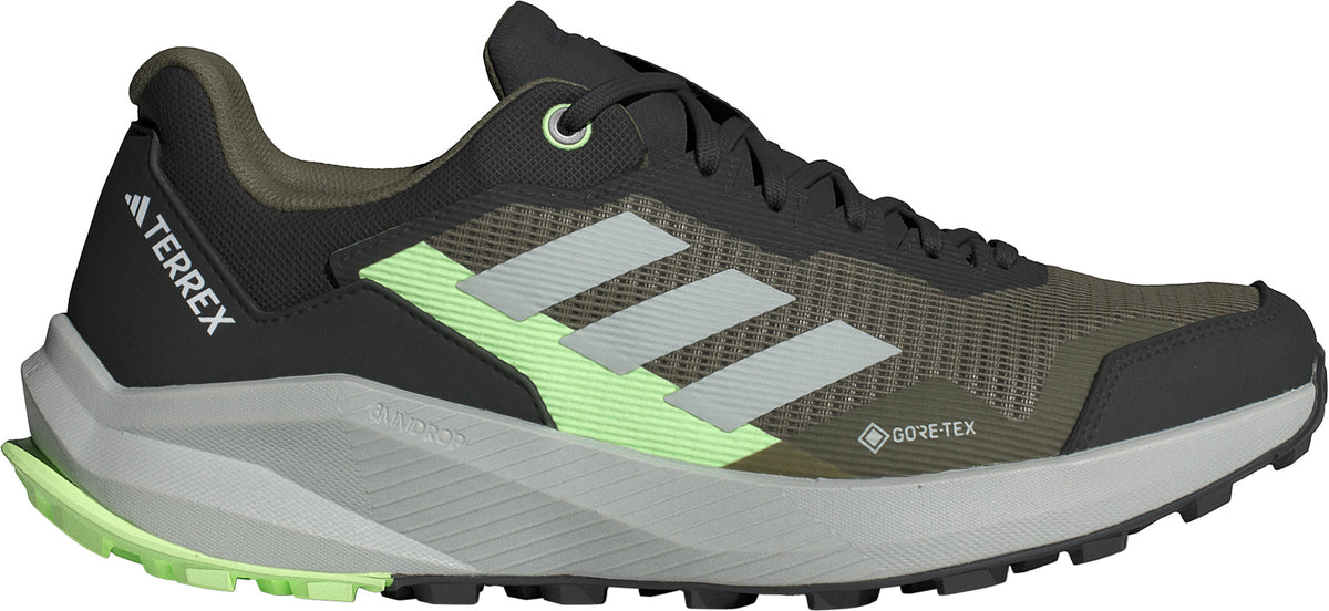 adidas Terrex Trail Rider GORE-TEX Men's Trail Running Shoes - Green | Trail Running