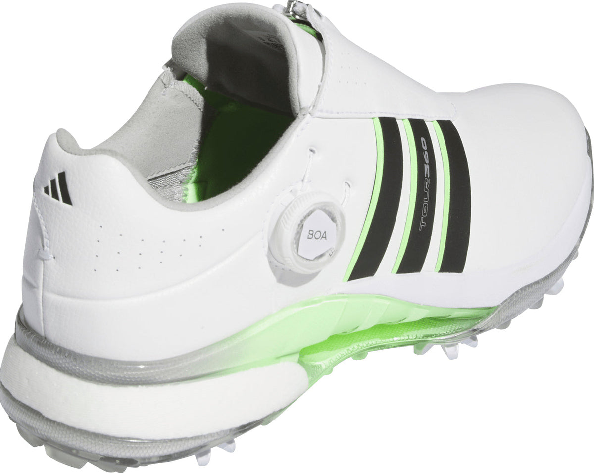 adidas Tour360 24 BOA Men's Golf Shoes - White | Golf Performance