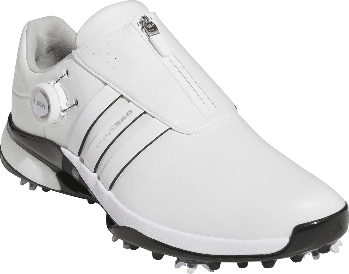 adidas Tour360 24 BOA Men's Golf Shoes - White | Golf Performance