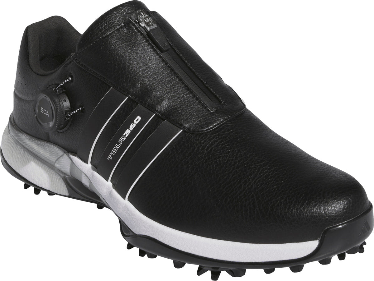 adidas Tour360 24 BOA Men's Golf Shoes - Black | Golf Performance