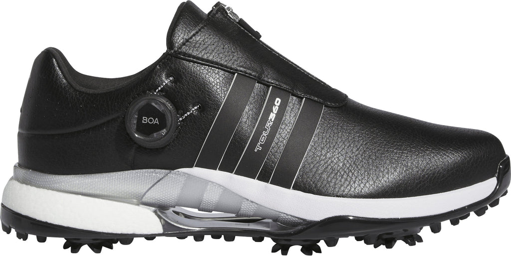 adidas Tour360 24 BOA Men's Golf Shoes - Black | Golf Performance