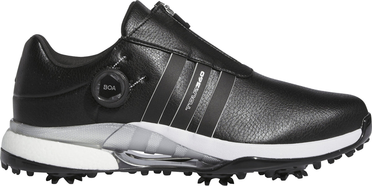 adidas Tour360 24 BOA Men's Golf Shoes - Black | Golf Performance