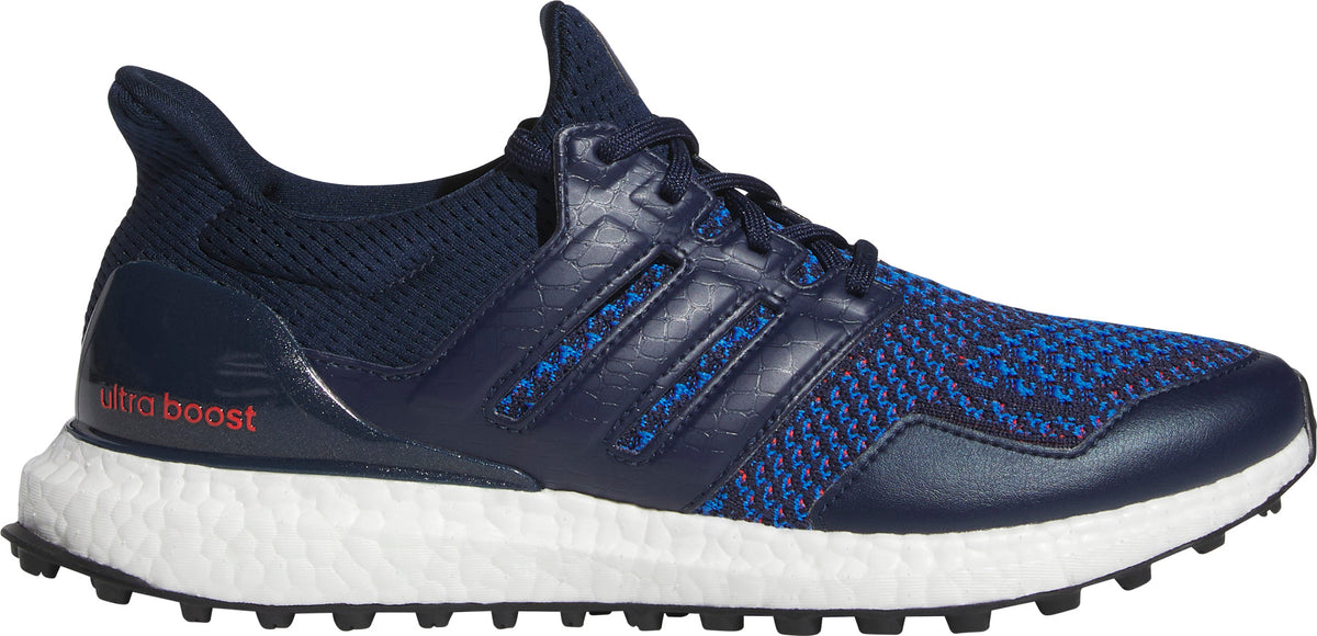 adidas Ultra Boost Spikeless Golf Shoes - Blue | Golf Performance