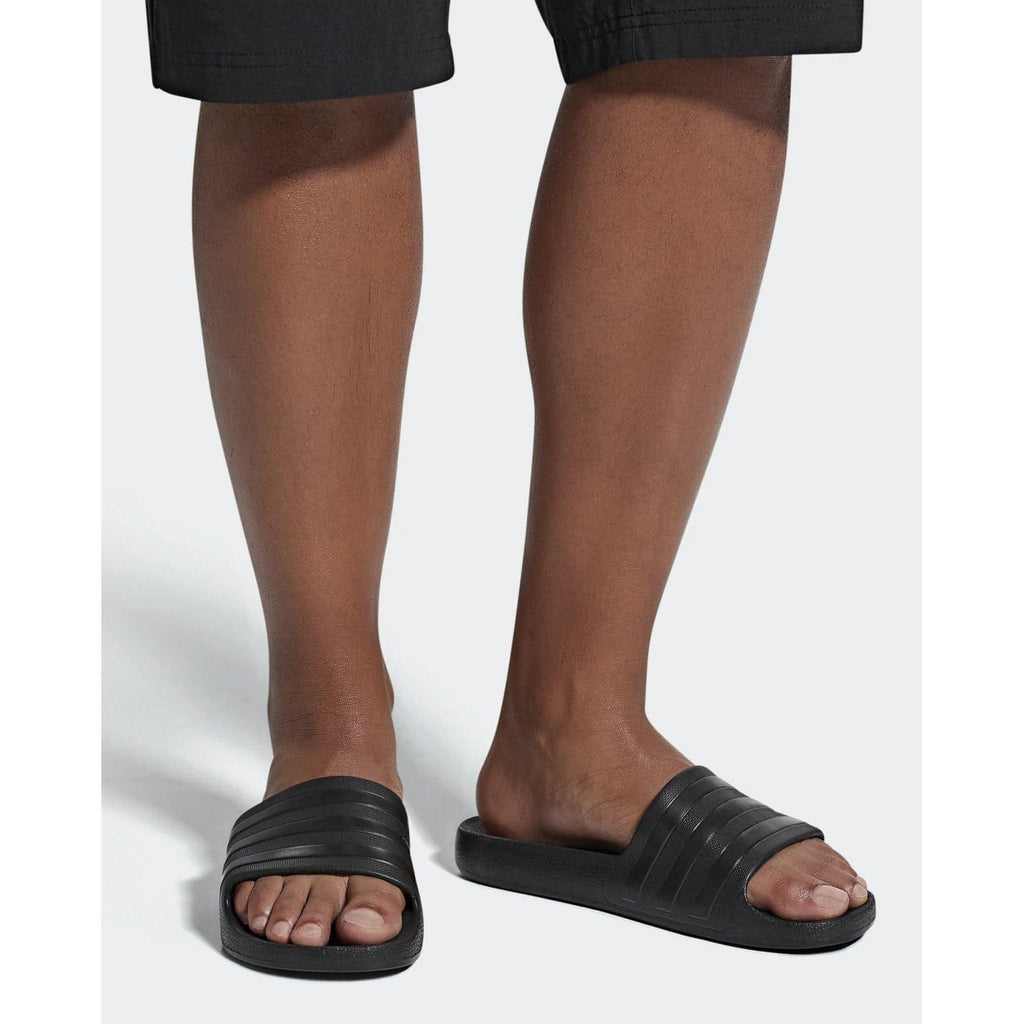 adidas Adilette Aqua Sliders - Black | Everyday Comfort