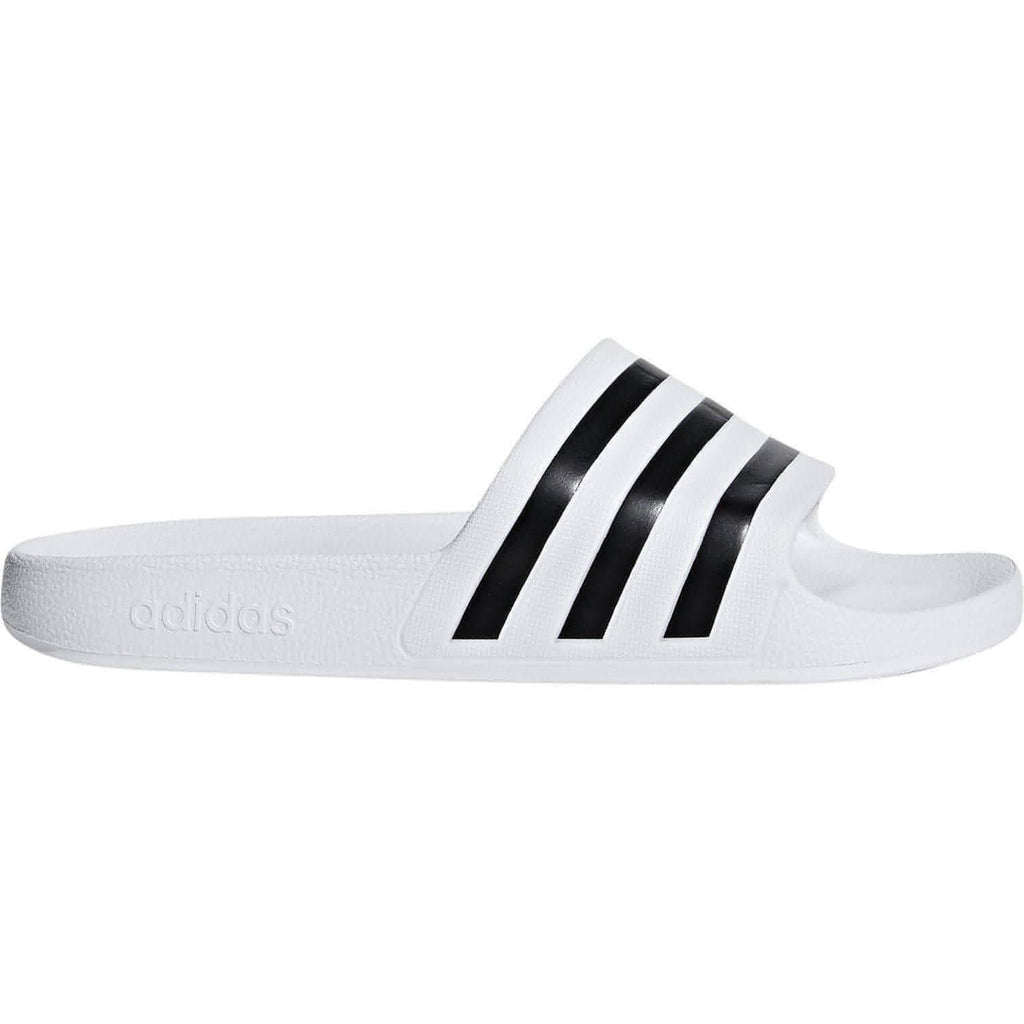 adidas Adilette Aqua Sliders - White | Everyday Comfort