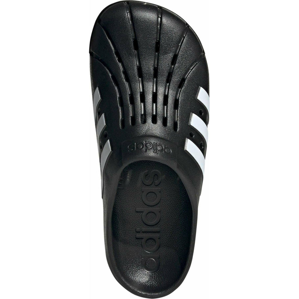 adidas Adilette Clog Sliders - Black | Everyday Comfort