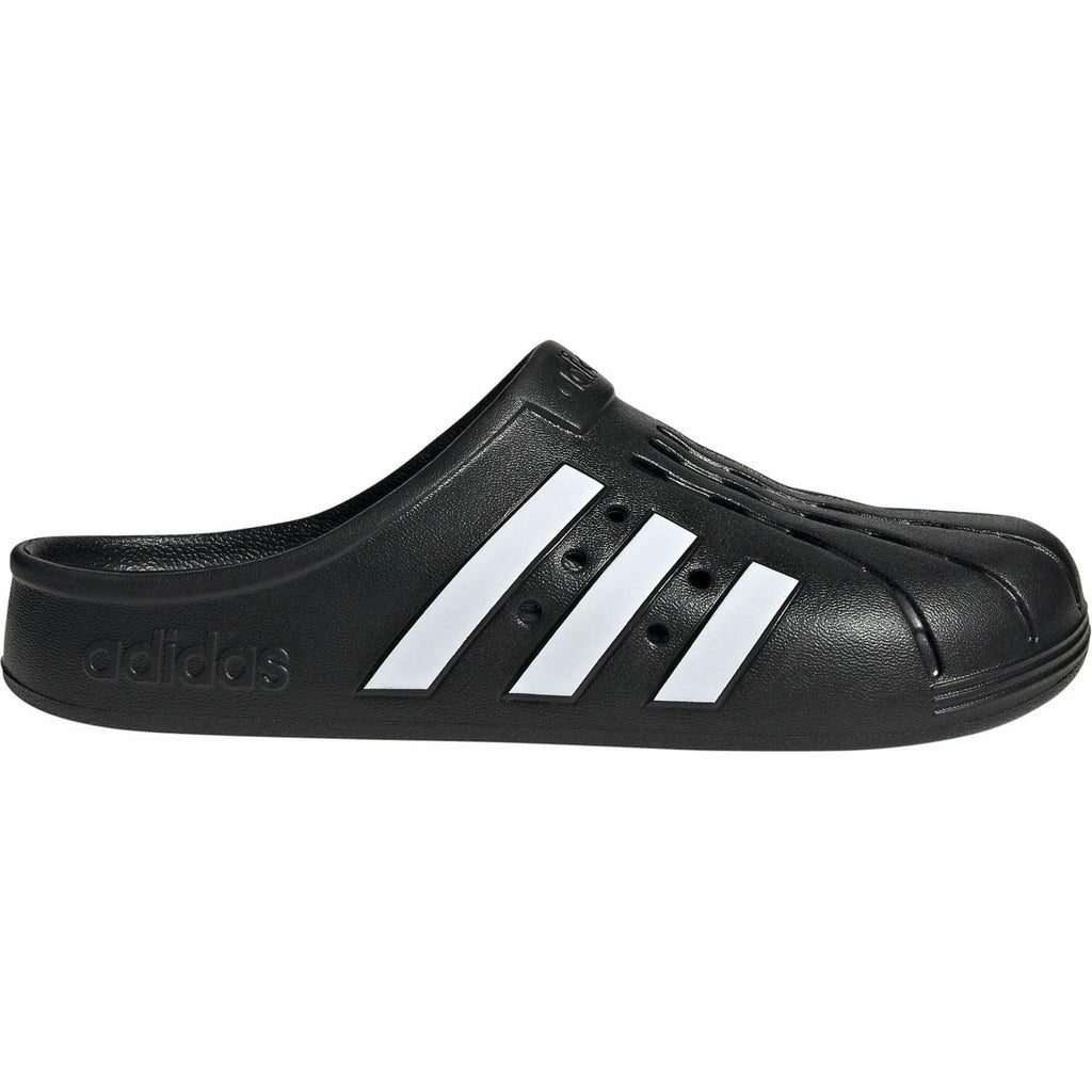 adidas Adilette Clog Sliders - Black | Everyday Comfort