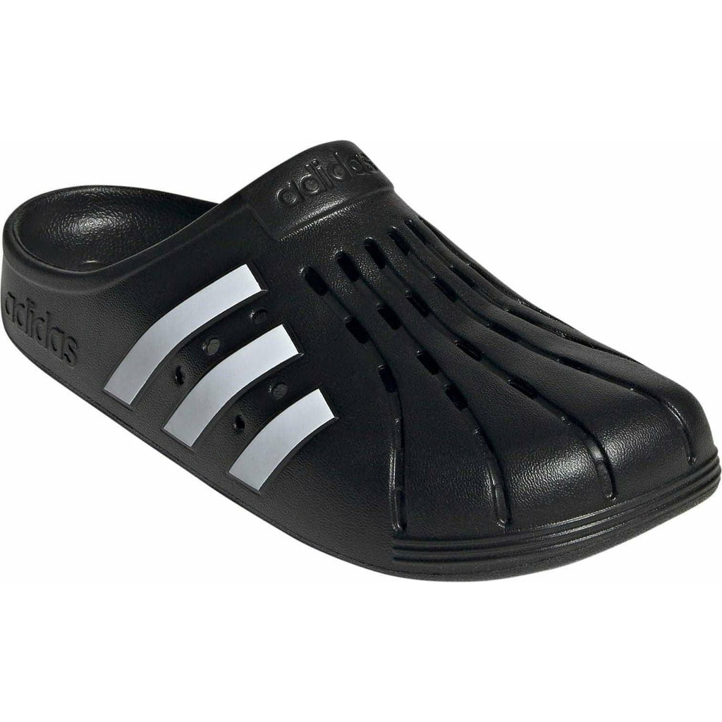 adidas Adilette Clog Sliders - Black | Everyday Comfort