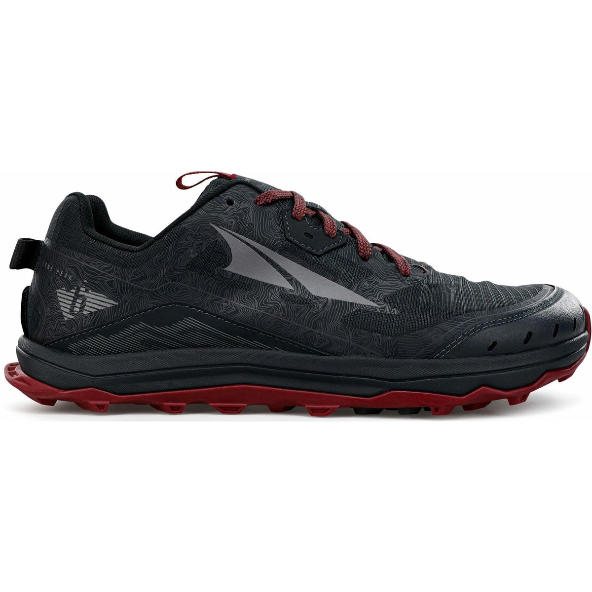 Altra Lone Peak 6 Men's Trail Running Shoes - Black | Trail Running