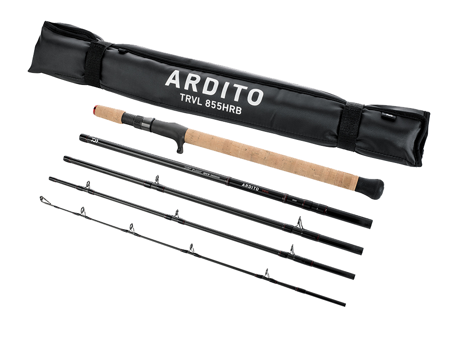 ARDITO MUSKIE TRAVEL RODS Premium Style Fan Collection