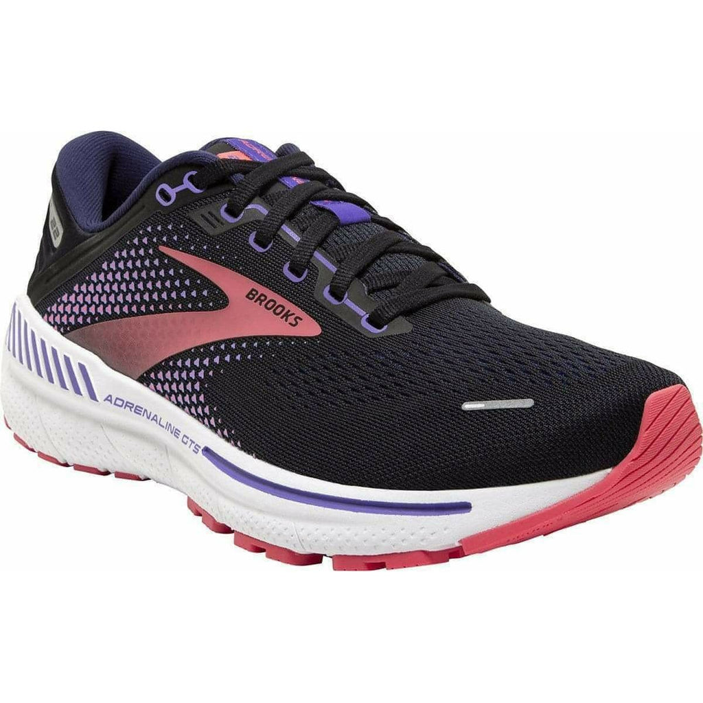 Brooks Adrenaline GTS 22 WIDE FIT Women's Running Shoes - Black | Running & Training