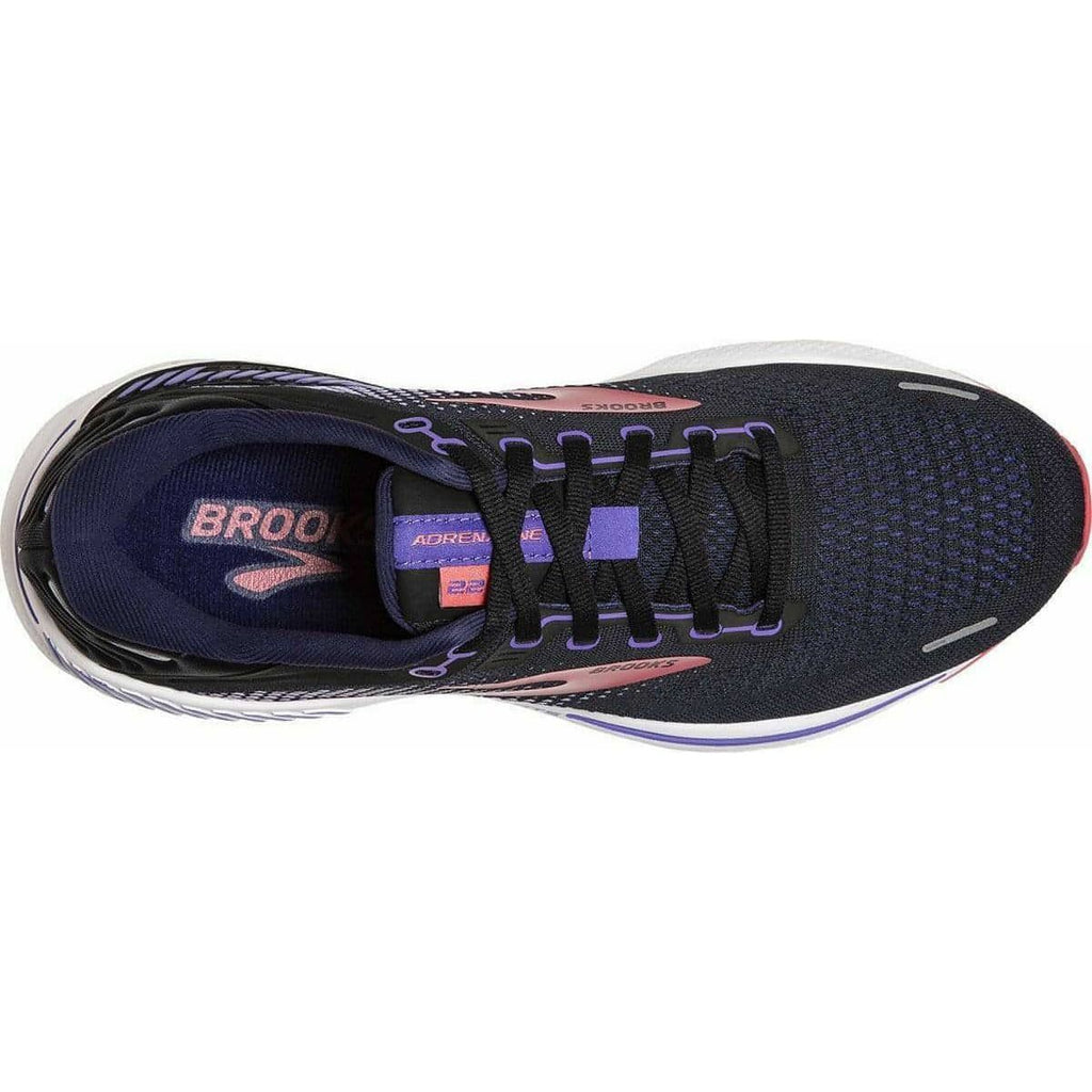 Brooks Adrenaline GTS 22 WIDE FIT Women's Running Shoes - Black | Running & Training