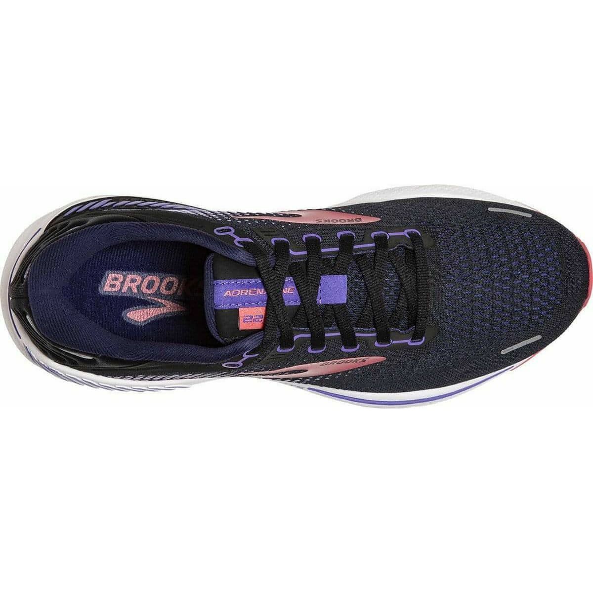 Brooks Adrenaline GTS 22 WIDE FIT Women's Running Shoes - Black | Running & Training