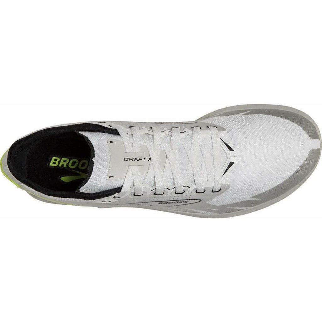 Brooks Draft XC Cross Country Spikes - White | Running & Training