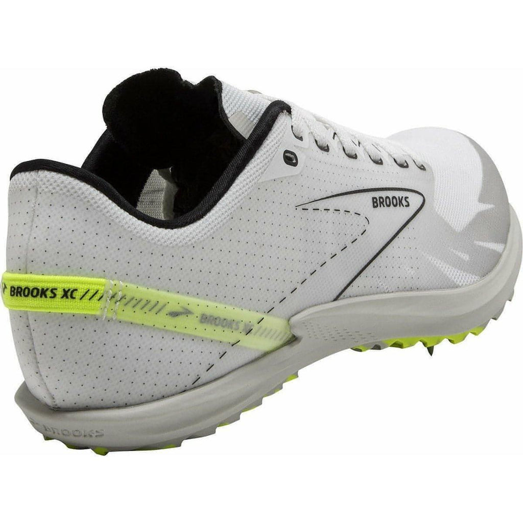 Brooks Draft XC Cross Country Spikes - White | Running & Training