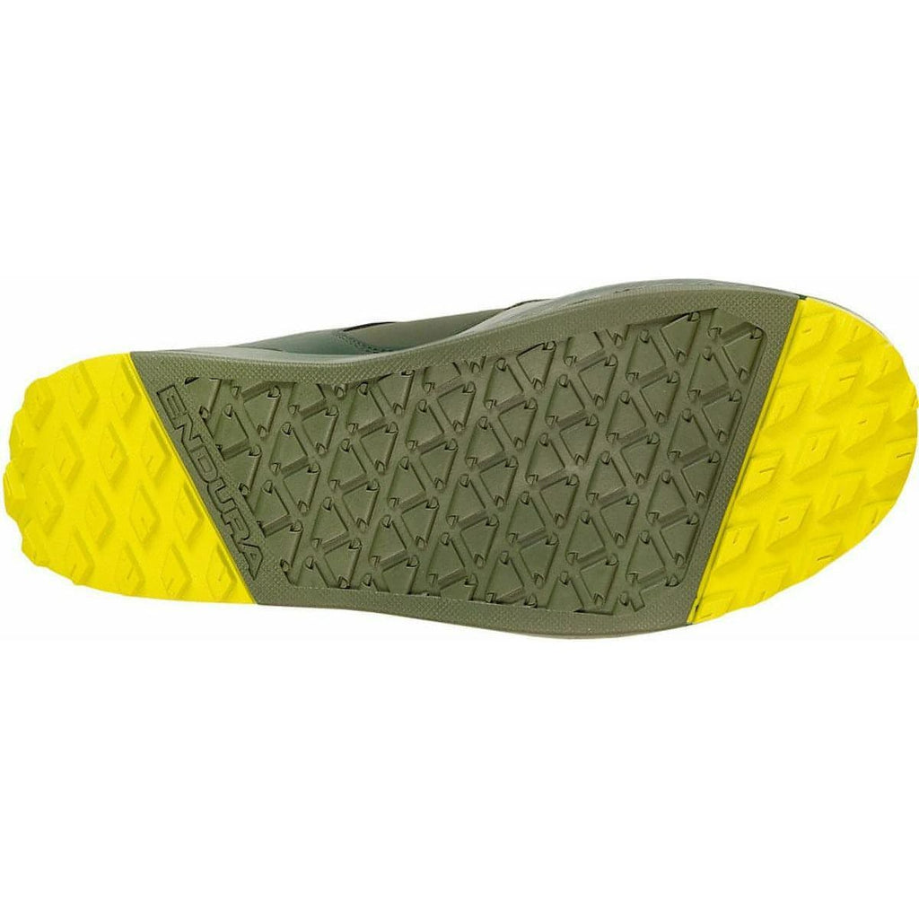 Endura MT500 Burner Flat Men's MTB Cycling Shoes - Green | Cycling Performance