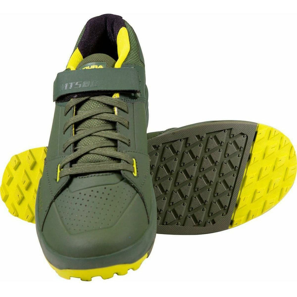 Endura MT500 Burner Flat Men's MTB Cycling Shoes - Green | Cycling Performance