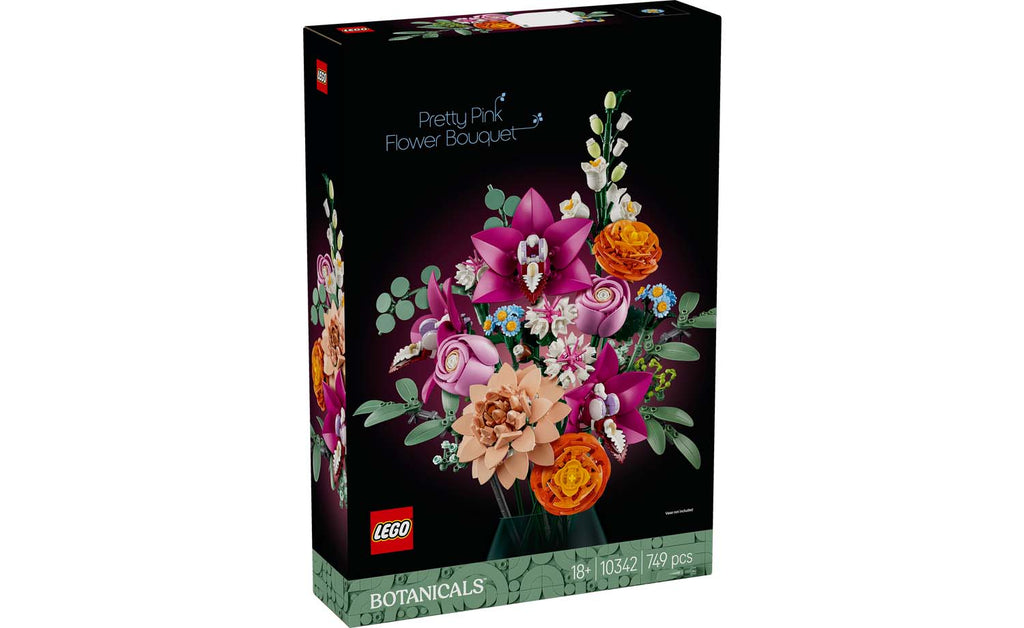 LEGO Botanicals Pretty Pink Flower Bouquet | 10342