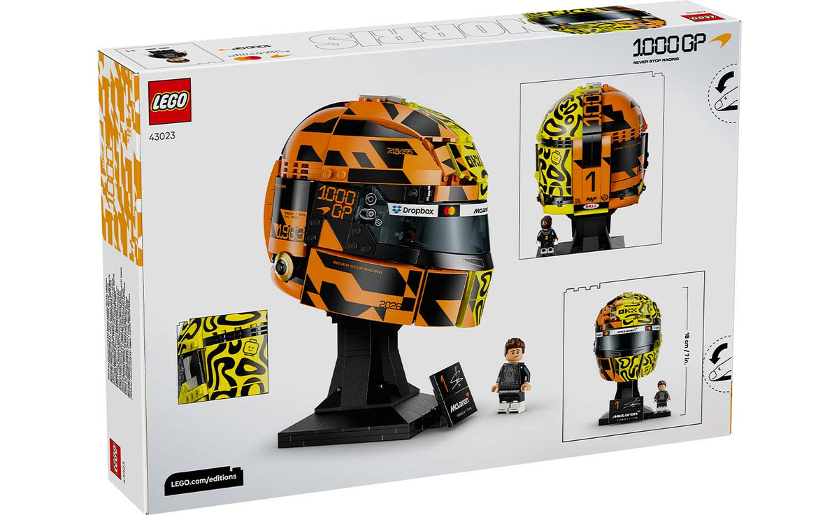 LEGO Editions McLaren Mastercard F1 Team Lando Norris Helmet | 43023
