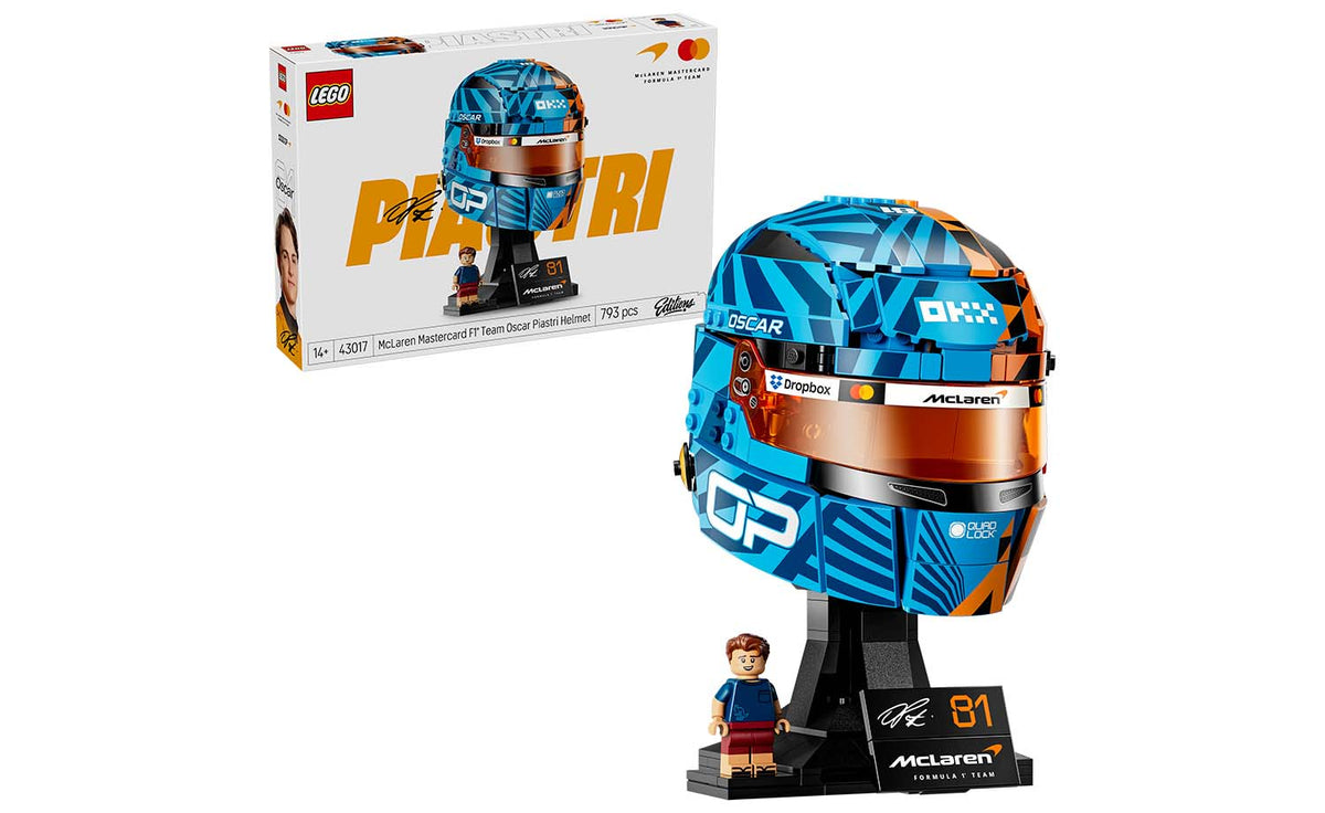 LEGO Editions McLaren Mastercard F1 Team Oscar Piastri Helmet | 43017
