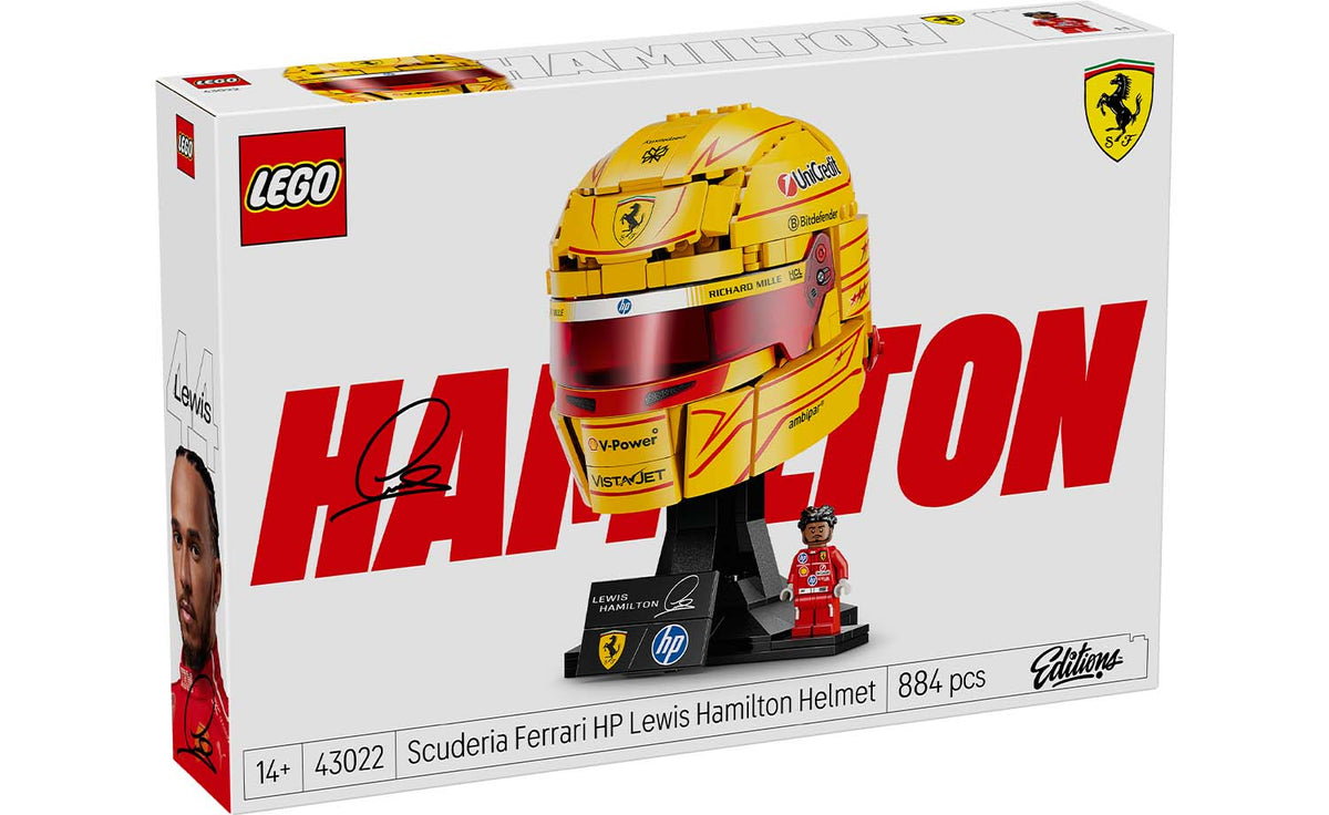 LEGO Editions Scuderia Ferrari HP Lewis Hamilton Helmet | 43022