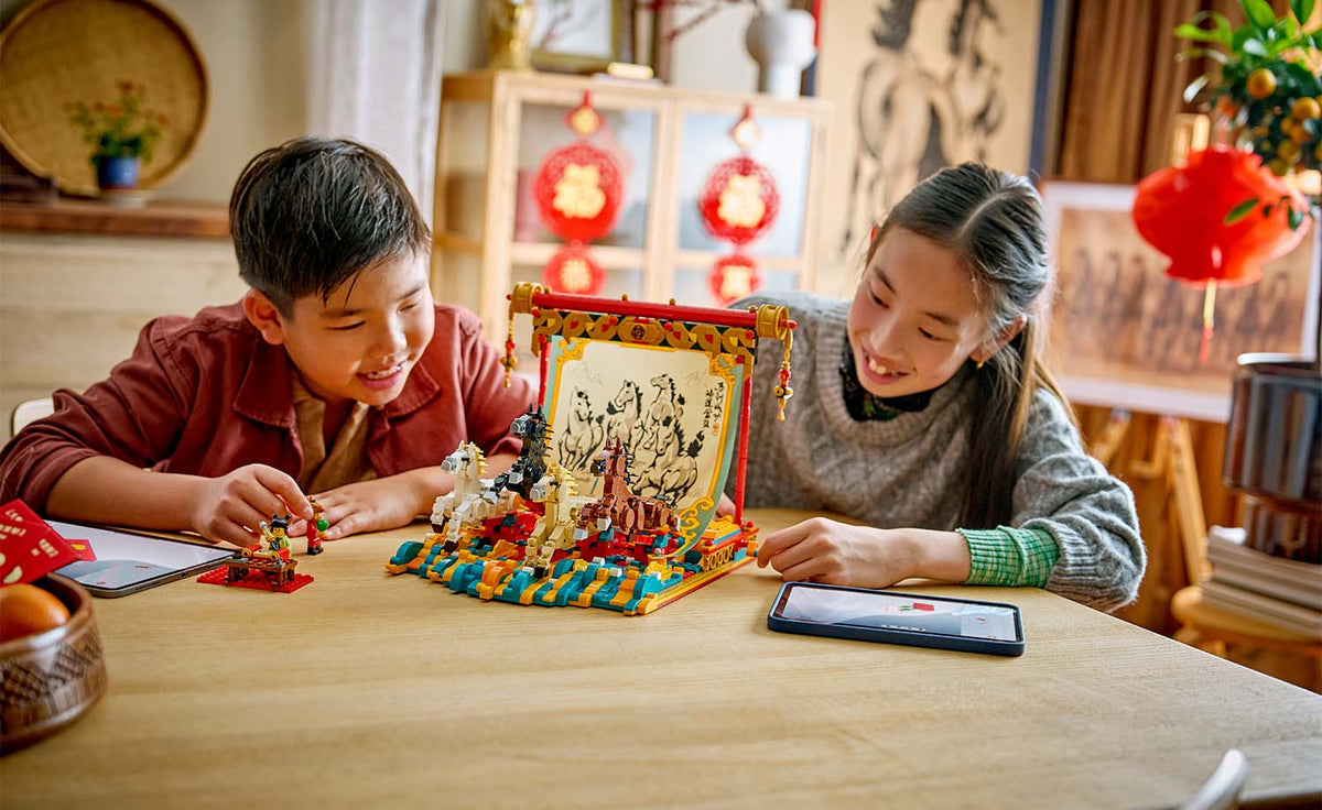 LEGO Iconic Galloping Horses Canvas | 80119