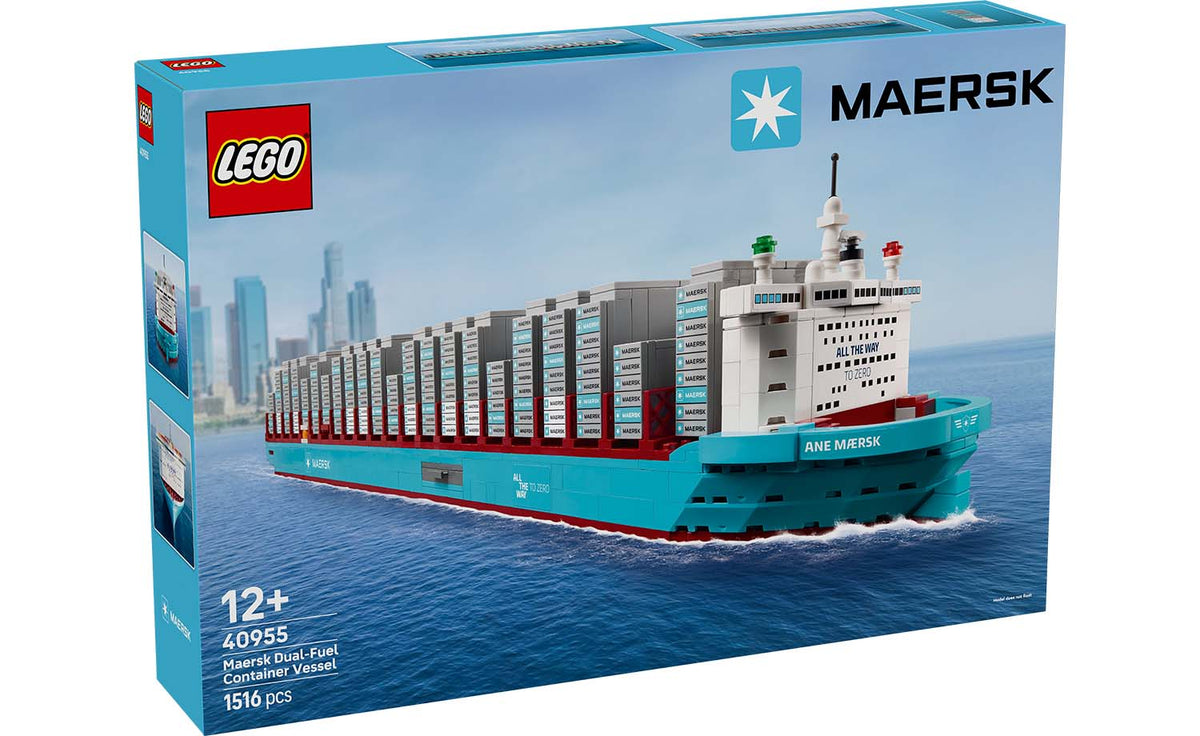 LEGO Iconic Maersk Dual-Fuel Container Vessel | 40955