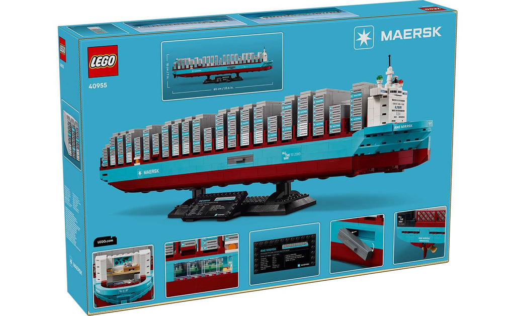 LEGO Iconic Maersk Dual-Fuel Container Vessel | 40955