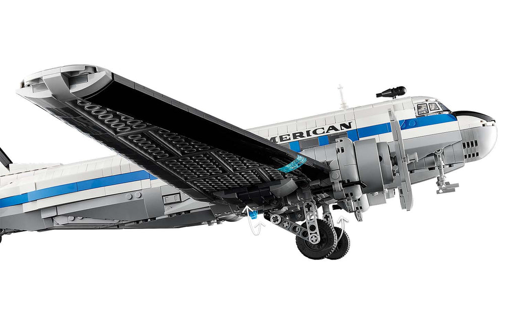 LEGO Icons Douglas DC-3 PAN AM Airliner | 11378