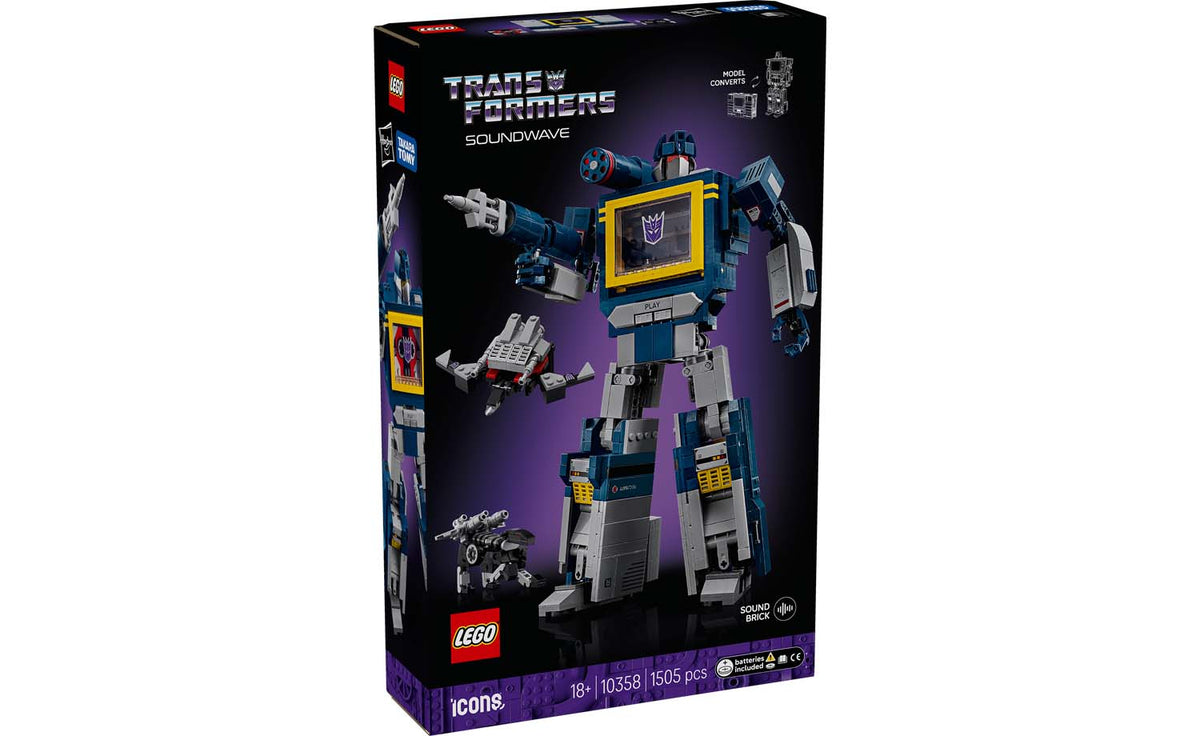 LEGO Icons Transformers: Soundwave | 10358