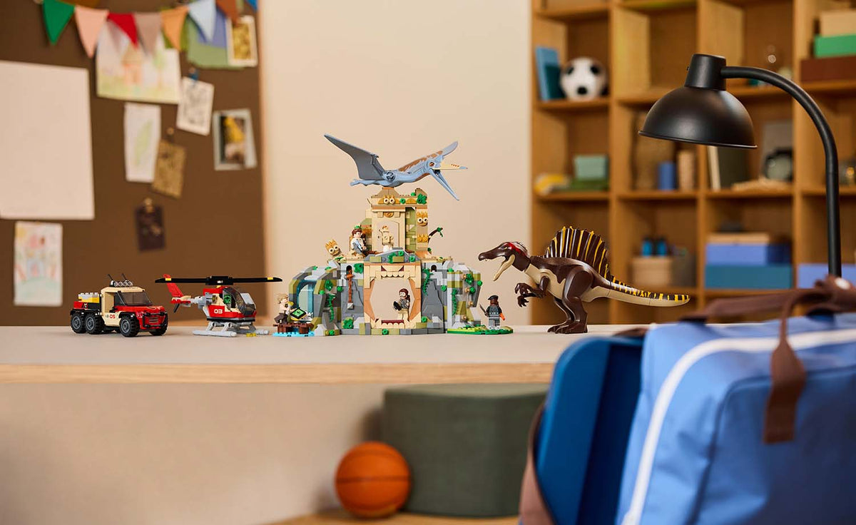 LEGO Jurassic World Spinosaurus & Quetzalcoatlus Air Mission | 76976
