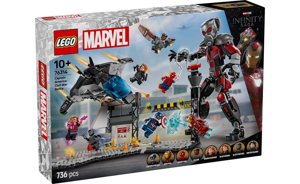 LEGO Marvel Captain America: Civil War Action Battle | 76314
