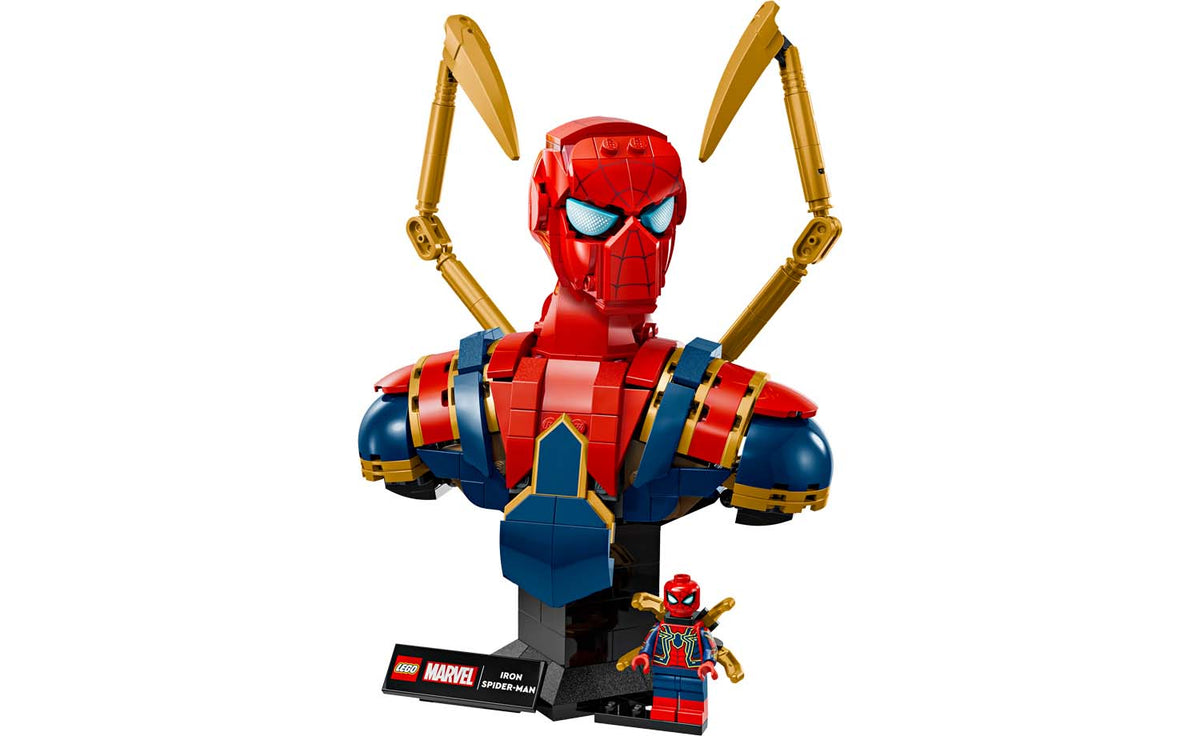 LEGO Marvel Iron Spider-Man Bust | 76326