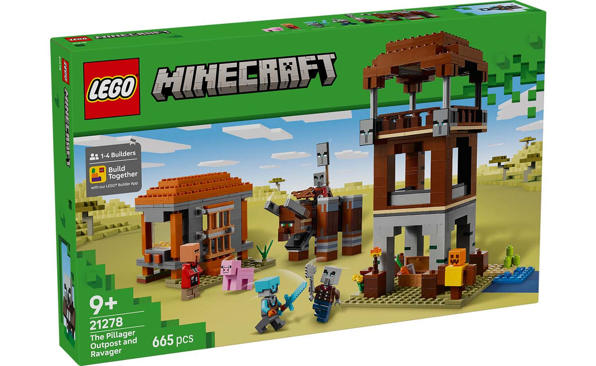 LEGO Minecraft The Pillager Outpost and Ravager | 21278