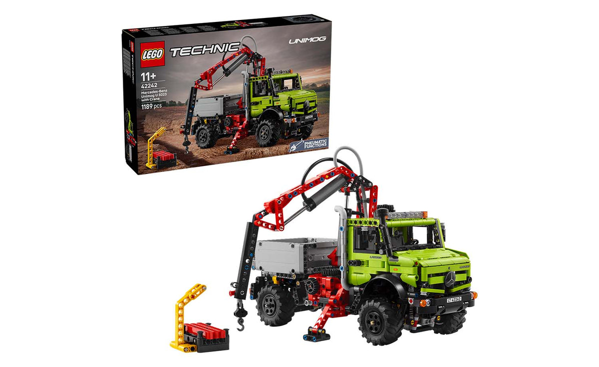 LEGO Technic Mercedes-Benz Unimog U 5023 with Crane | 42242