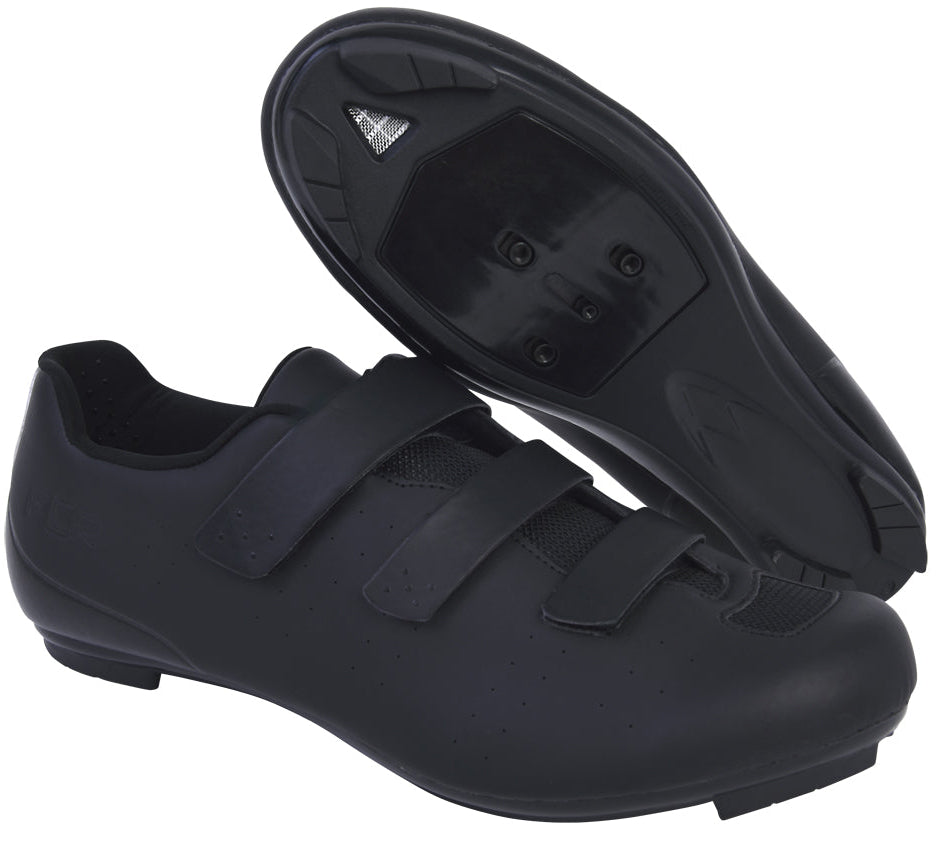 FLR F-37 Men's Road Cycling Shoes - Black | Cycling Performance